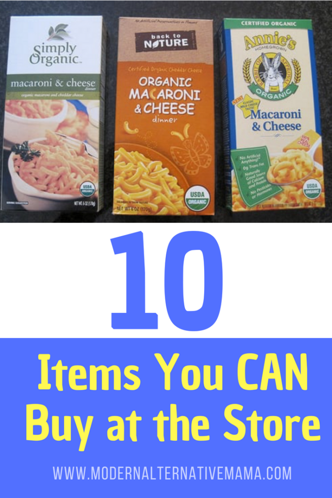 10 Items You CAN Buy at the Store