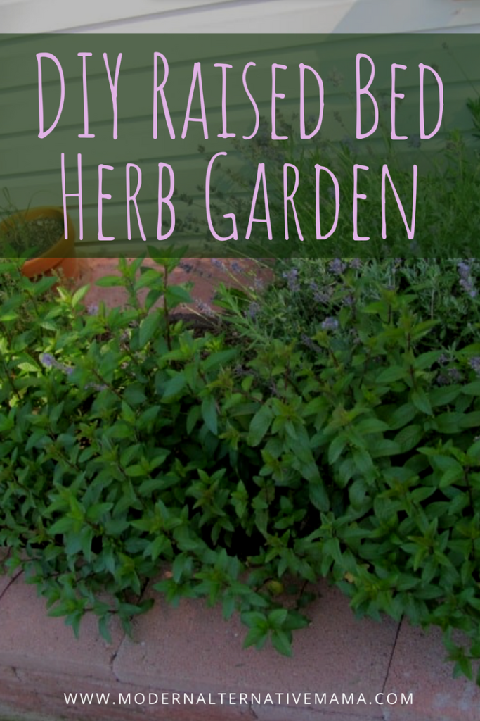 DIY Raised Bed Herb Garden