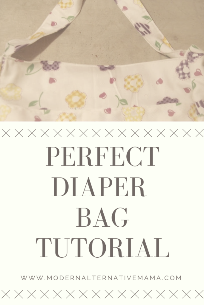 perfect diaper bag tutorial