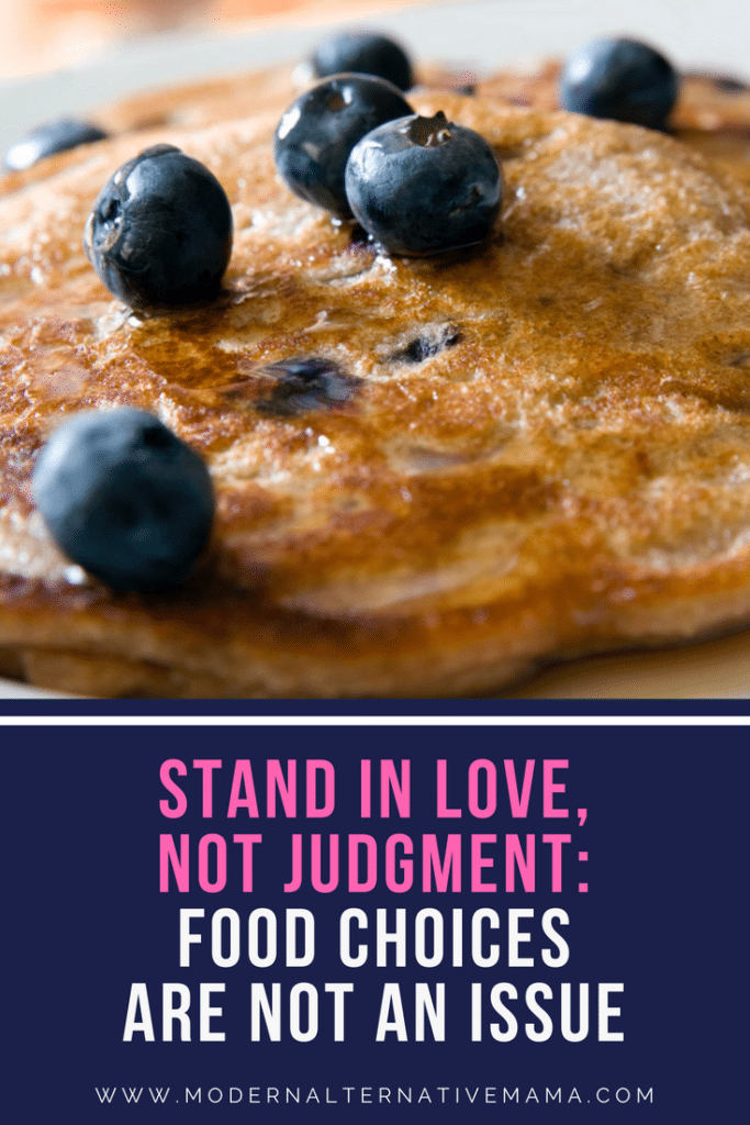 Stand in Love, Not Judgment_ Food Choices are Not an Issue