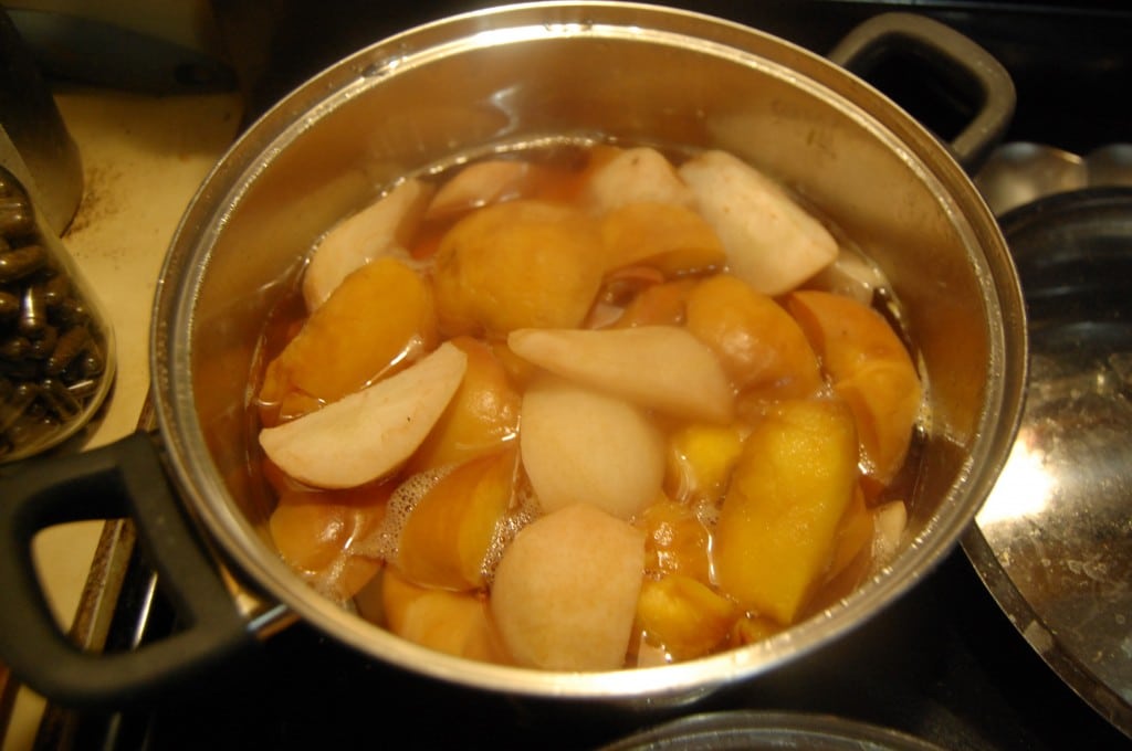 cooked fruit