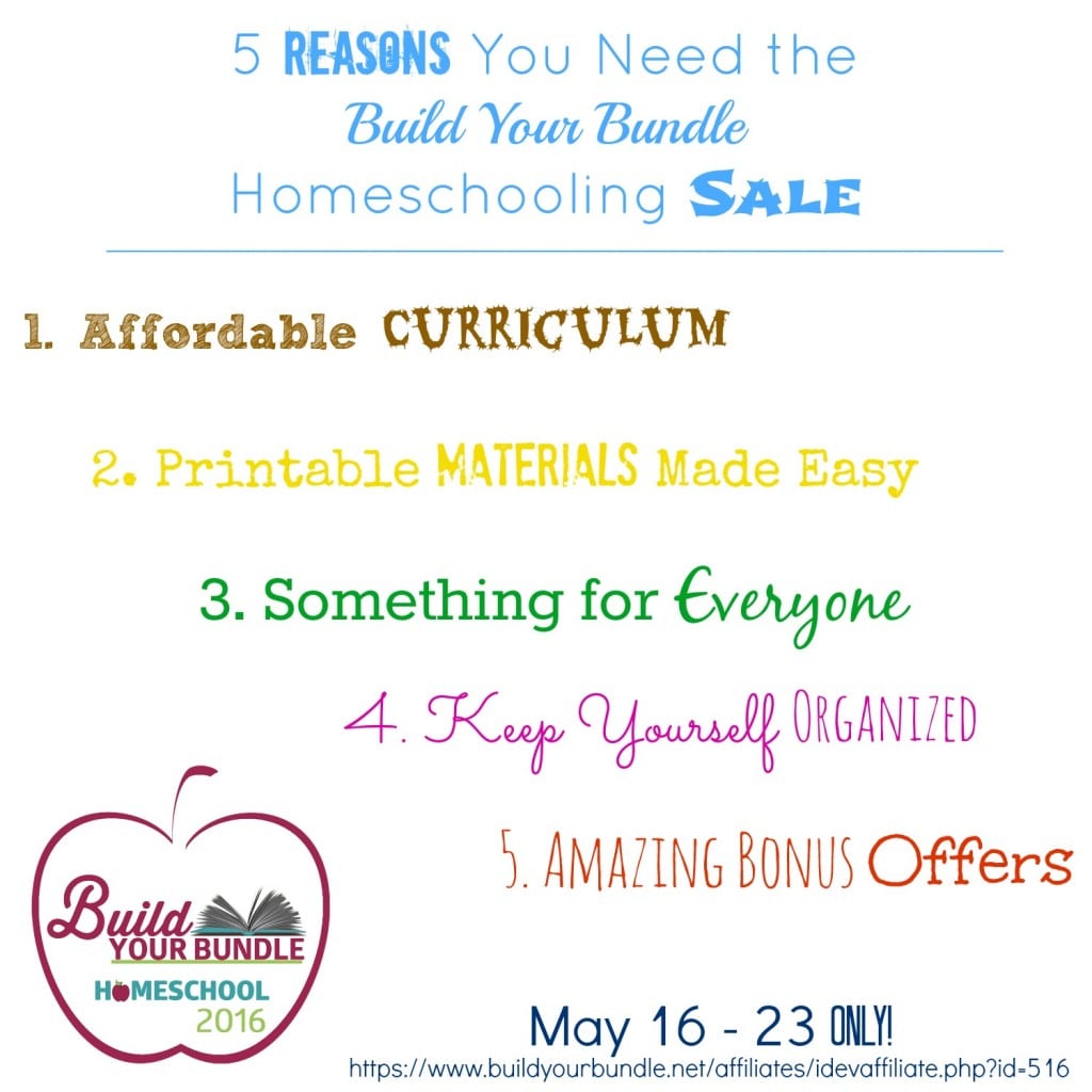 5 reasons you need the build your bundle homeschooling sale square