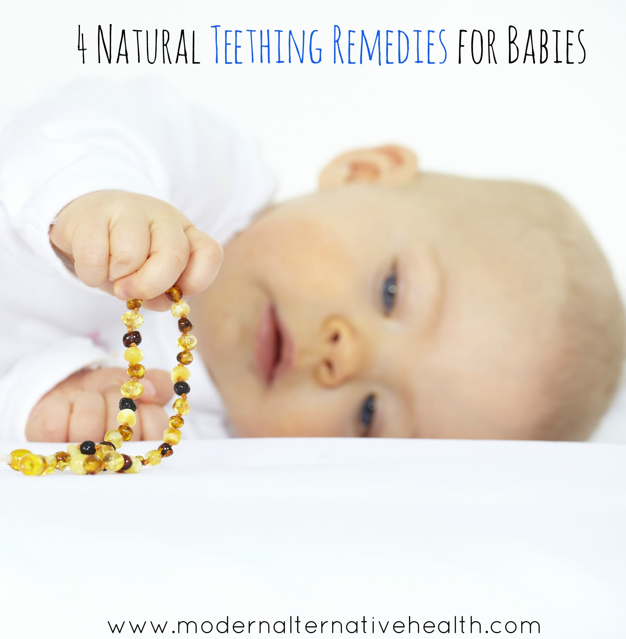 4 Natural Teething Remedies for Babies pinterest
