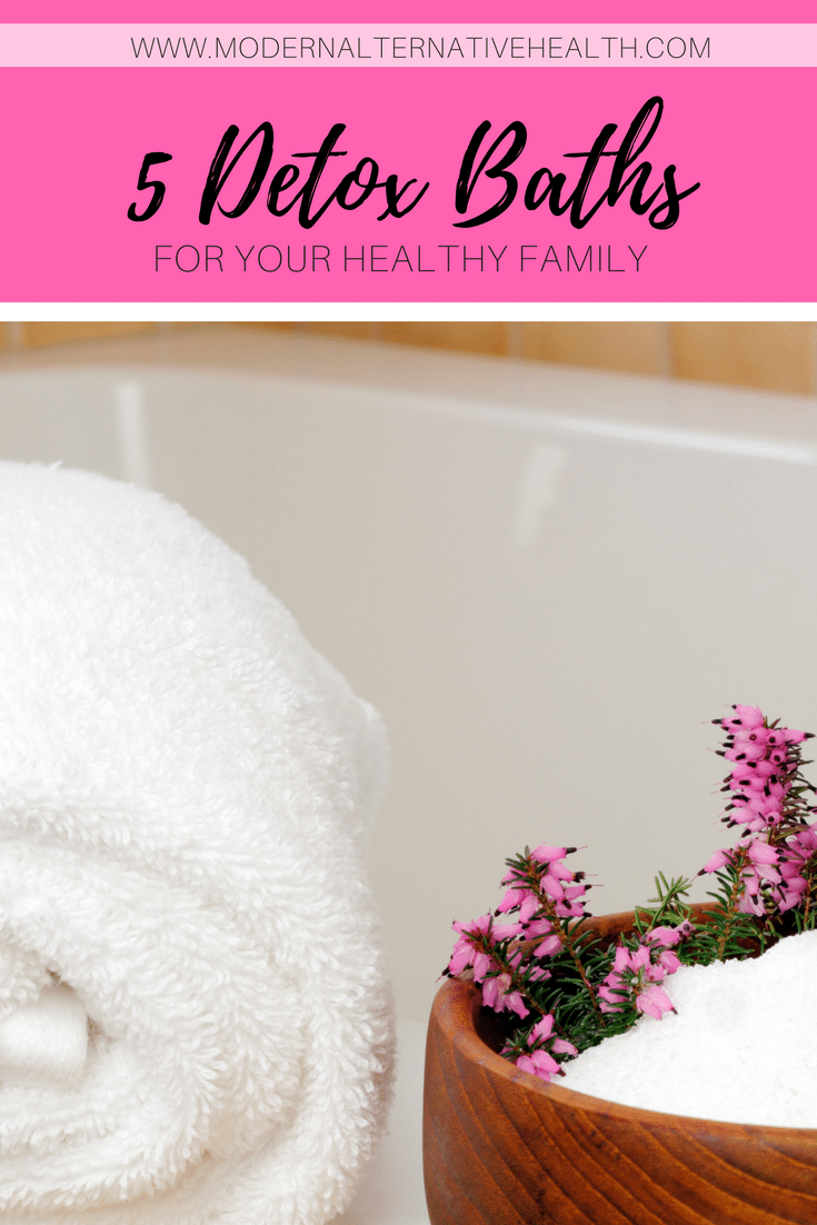 5 detox baths for your healthy family