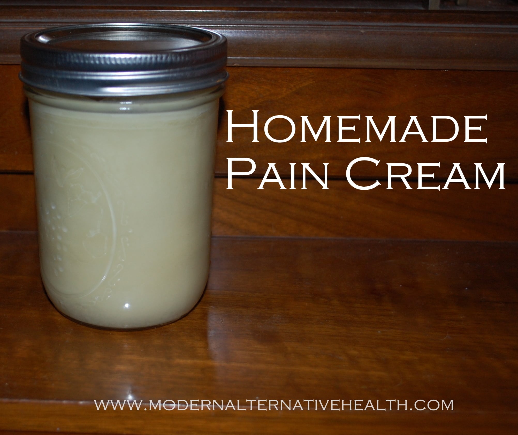 Homemade Pain Cream