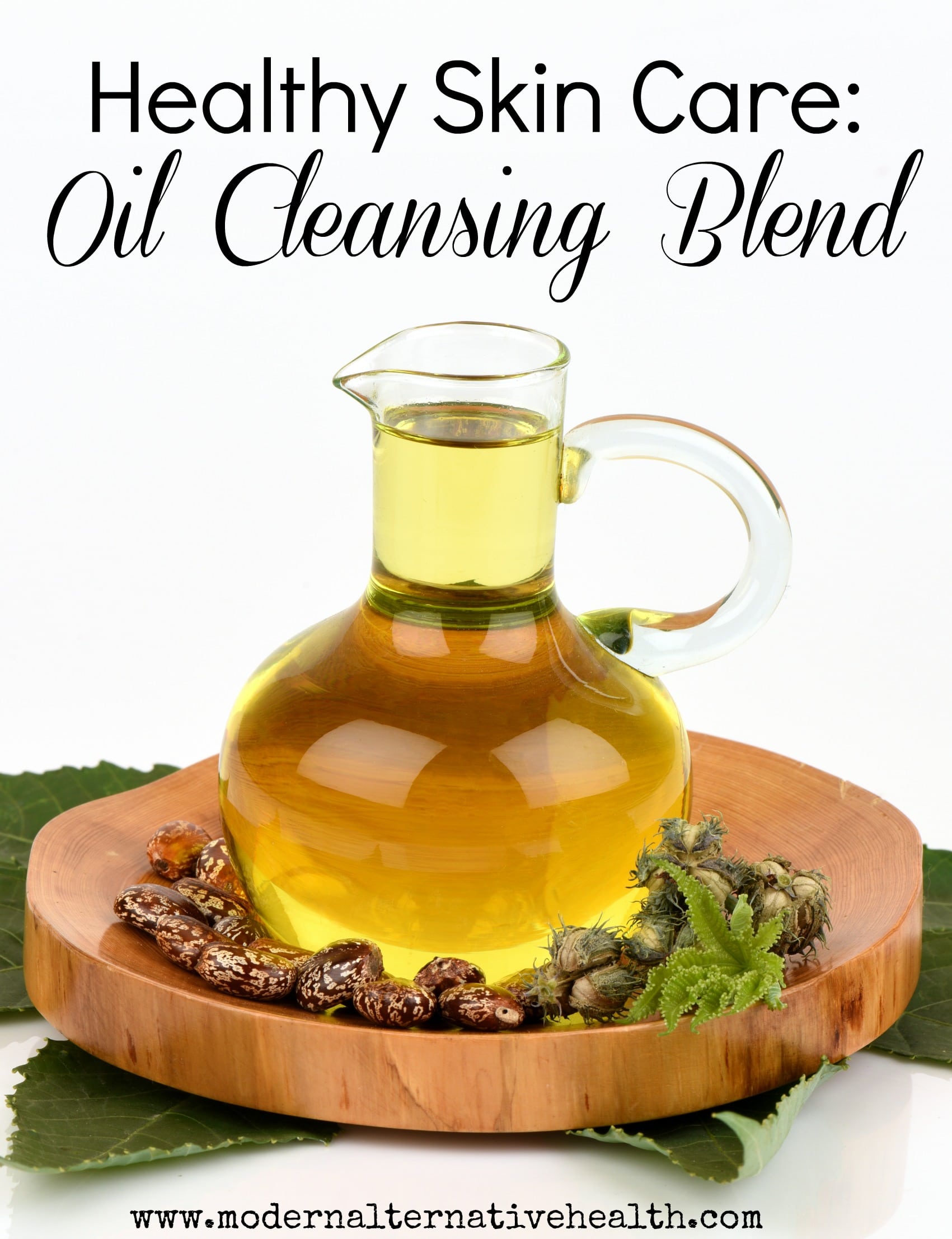 Healthy Skin Care Oil Cleansing Blend pinterest