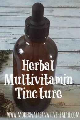 Herbal Multivitamin Tincture pinterest