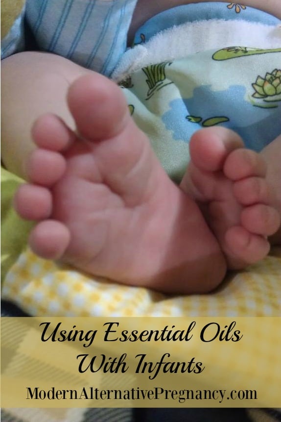 Can you use essential oils with newborns? Find out which oils are safe to use and how. | Modern Alternative Pregnancy by Virginia George