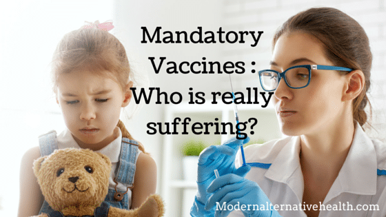 mandatory vaccines who is suffering?