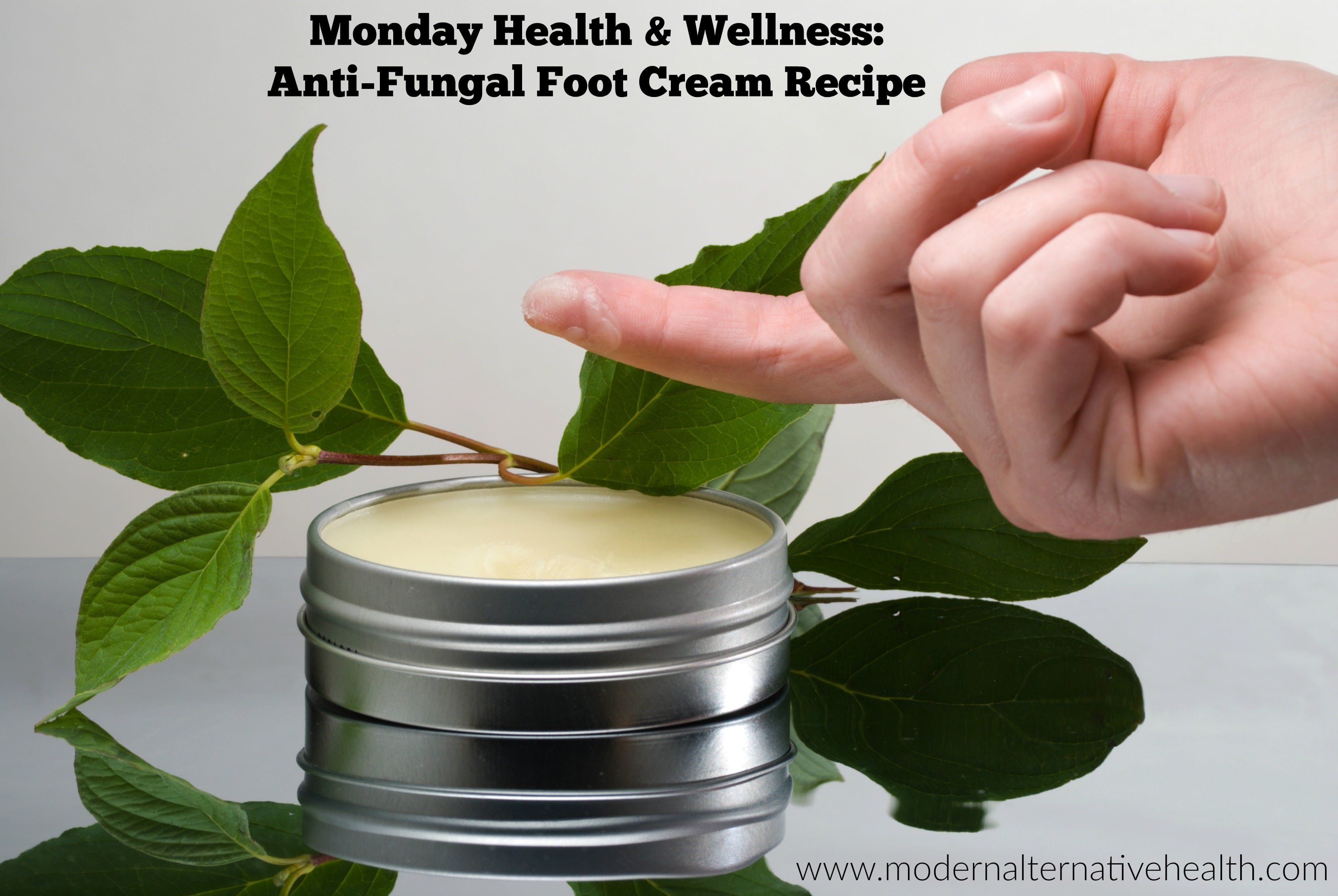 Monday Health & Wellness Anti-Fungal Foot Cream Recipe