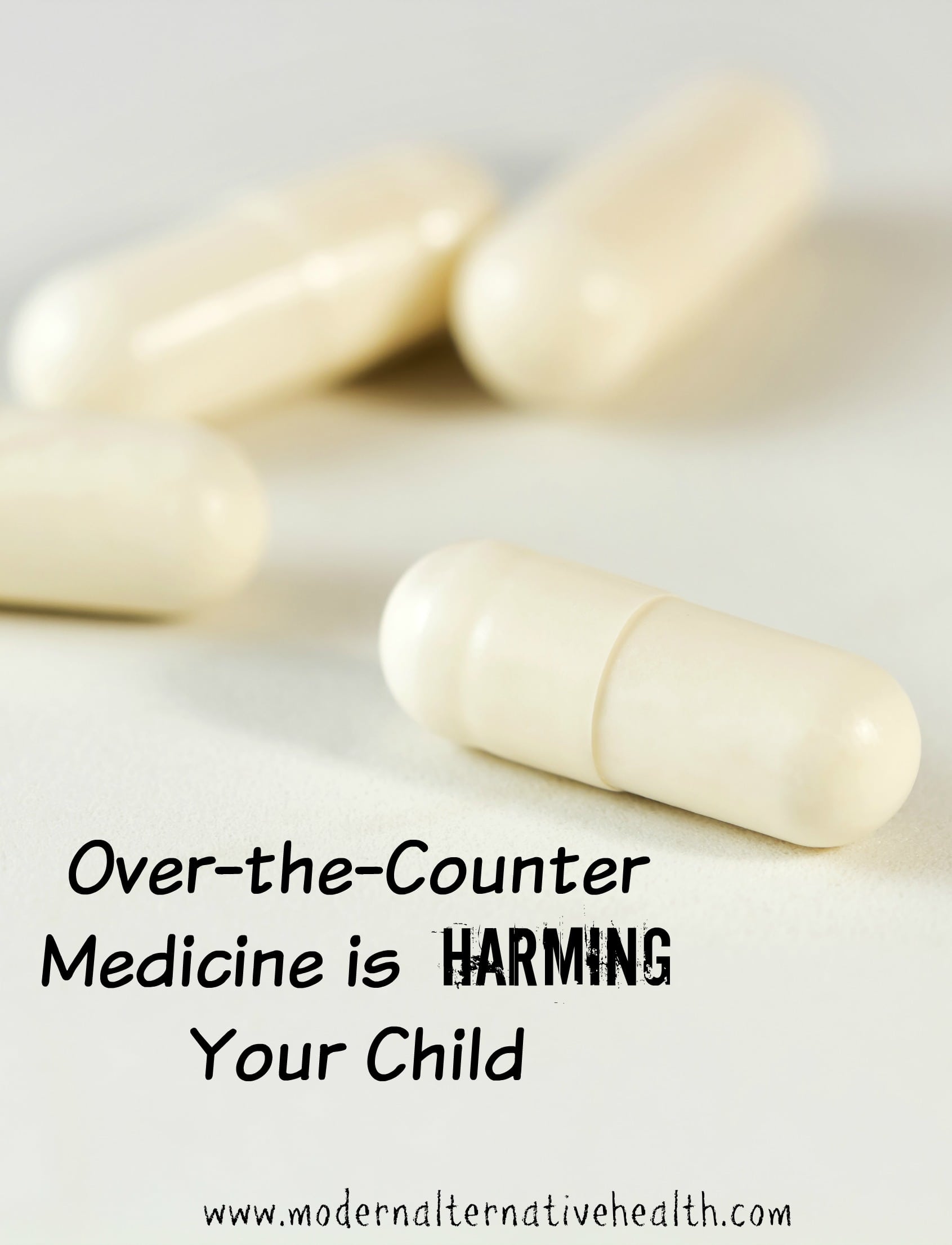 Over-the-Counter Medicine is Harming Your Child pinterest