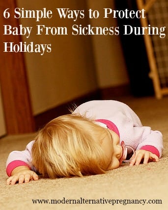 Six simple ways to protect baby from sickness during holidays 3