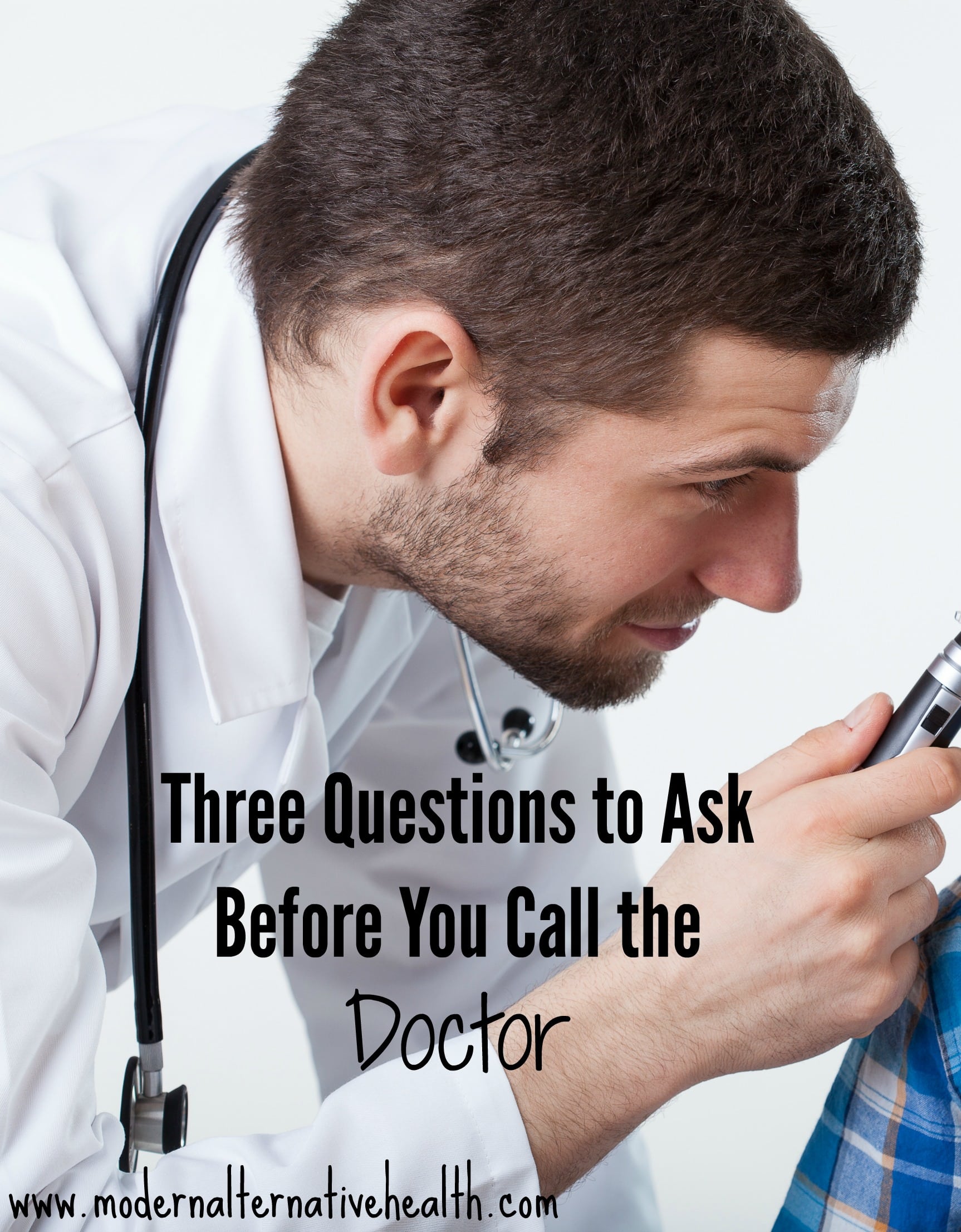 Three Questions to Ask Before You Call the Doctor pinterest