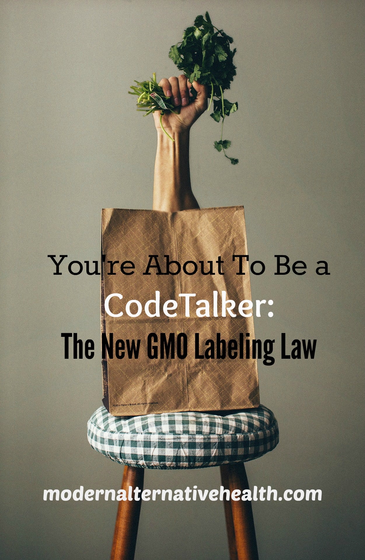 You're About To Be a CodeTalker: The New GMO Labeling Law