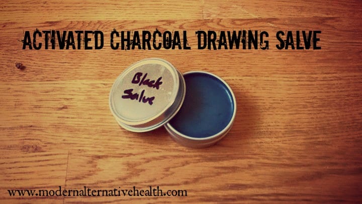 Activated Charcoal Drawing Salve