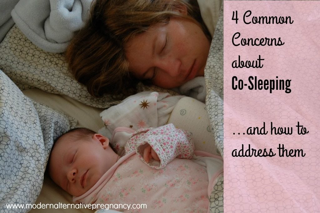 4 common concerns about co-sleeping and how to address them | www.modernalternativemama.com