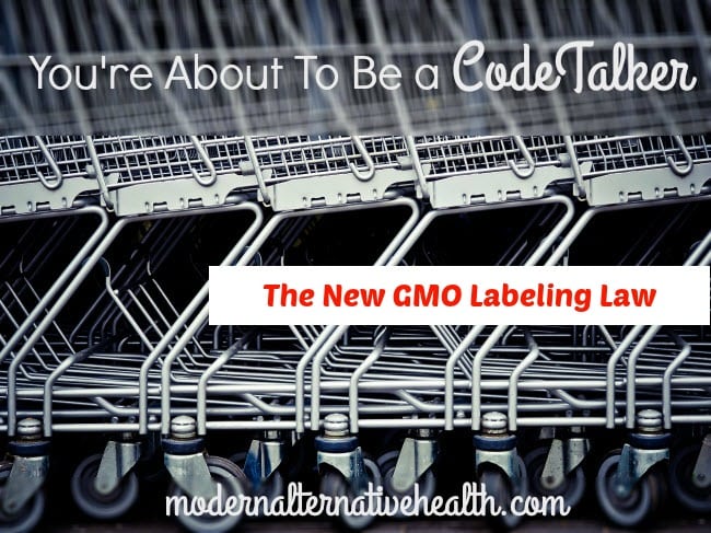 You're About To Be a CodeTalker: The New GMO Labeling Law
