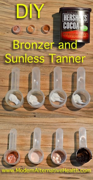 DIY Sunless Tanner and Bronzer