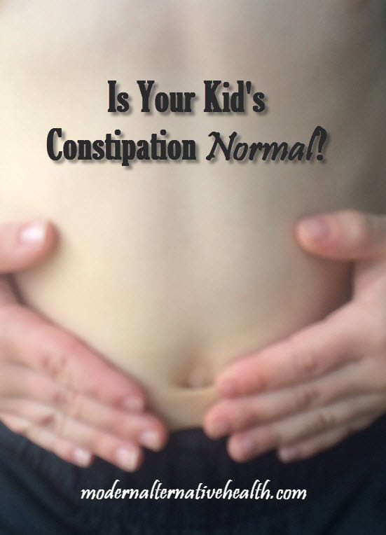 Is Your Kid's Constipation Normal?