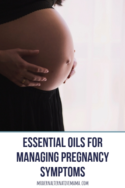 Which essential oils are best for managing pregnancy symptoms?