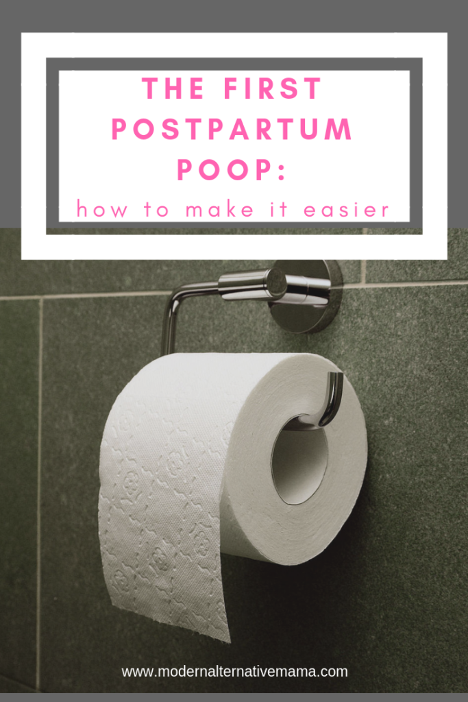 the first postpartum poop