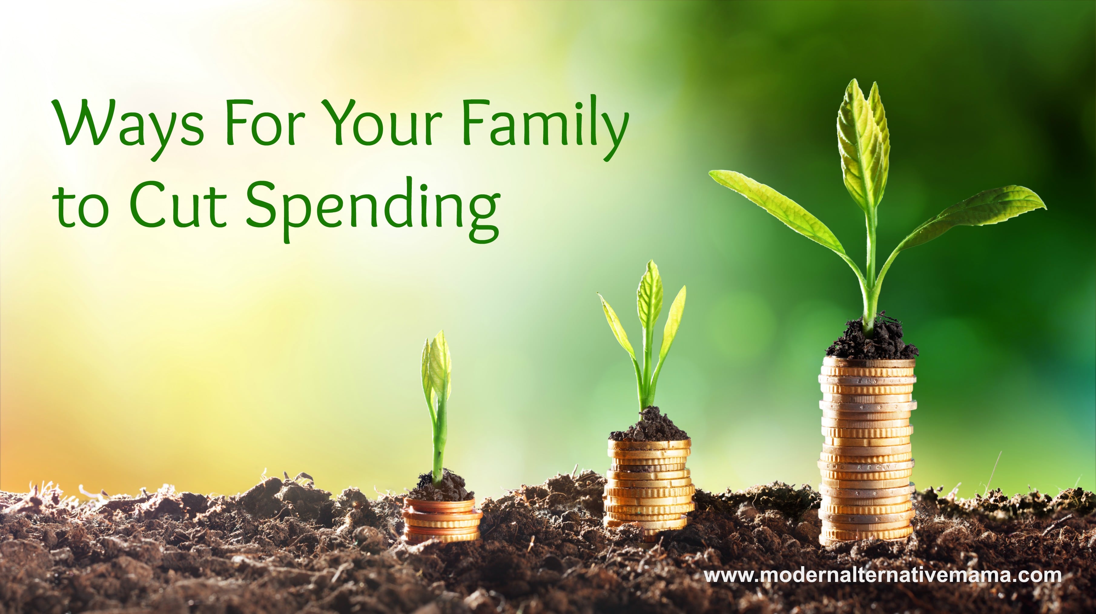 ways for your family to cut spending
