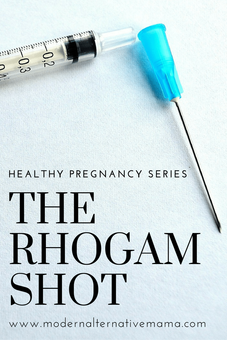 Rhogam Shot Pin Modern Alternative Mama