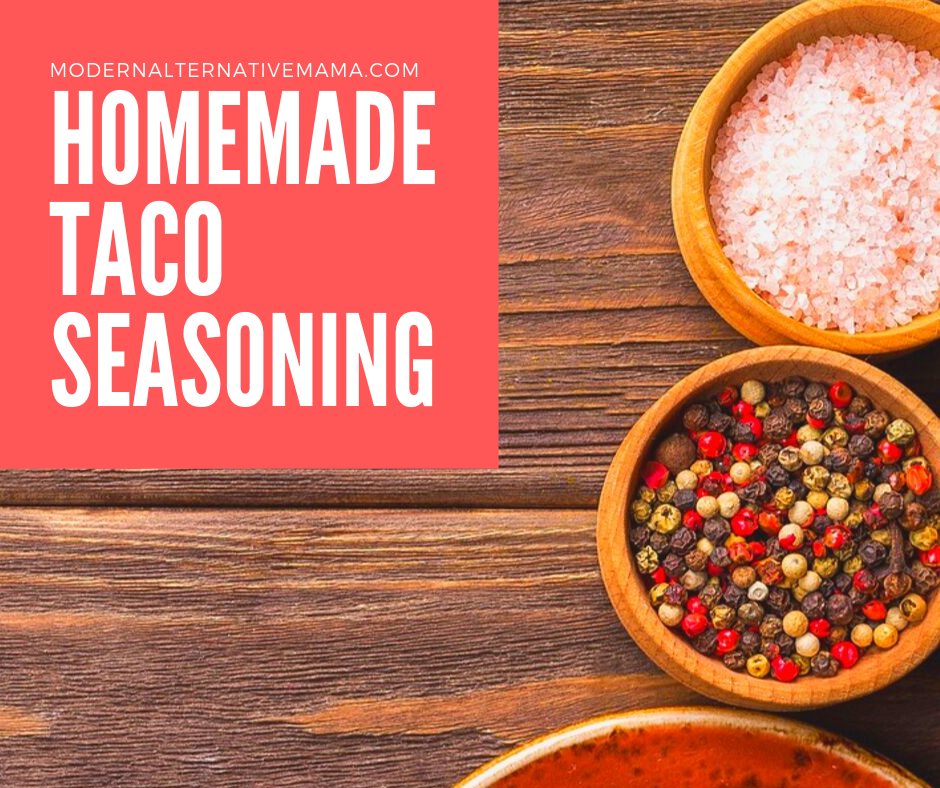 Recipe Collection Taco Seasoning Modern Alternative Mama