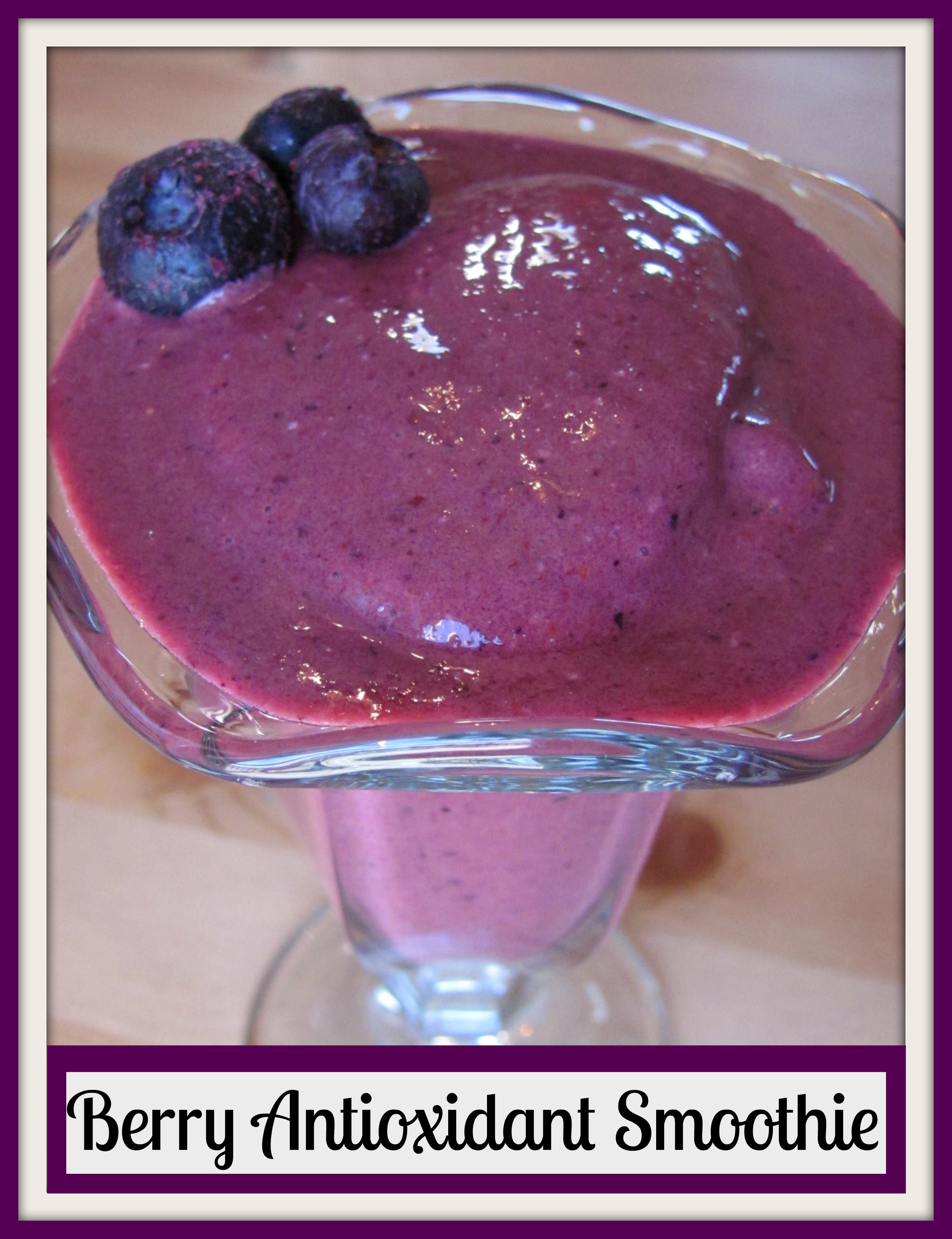 Berry Antioxidant Smoothie