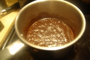 boiling 'finished' sauce