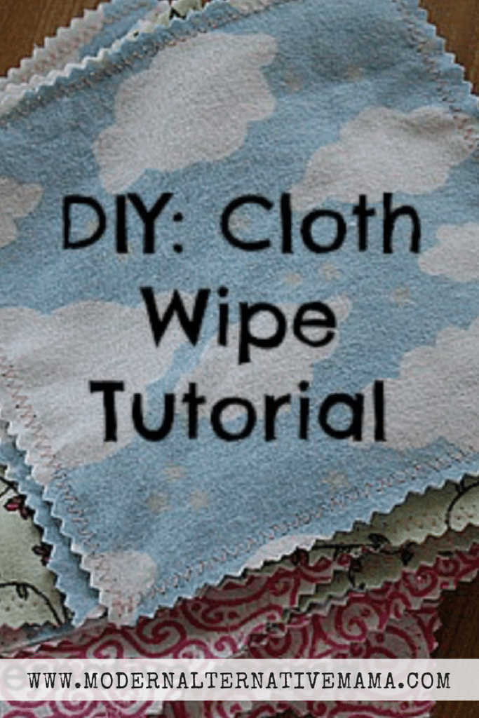 DIY Cloth Wipes Tutorial