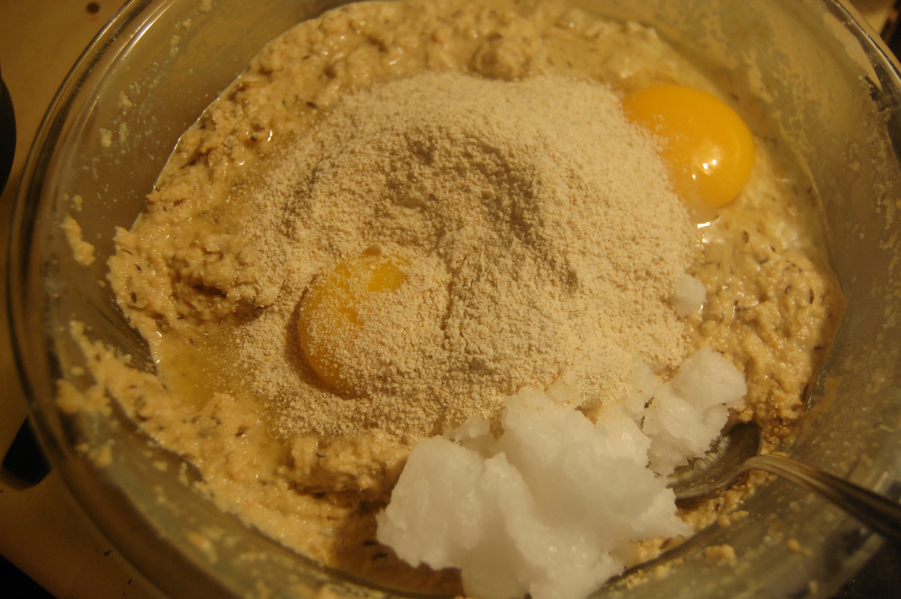 eggs and coconut oil