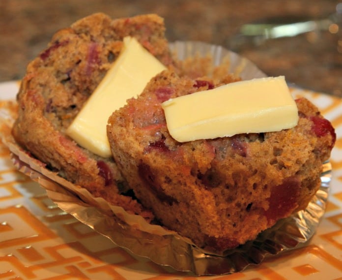 edited comp muffin with butter