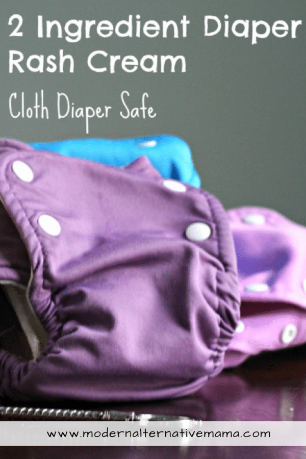 Two Ingredient Diaper Rash Cream