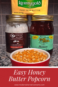 Easy Honey Butter Popcorn