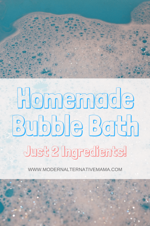 Homemade Bubble Bath