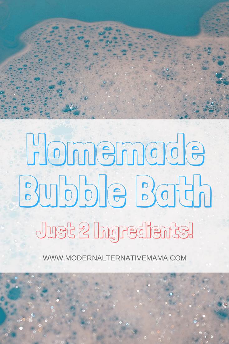 Homemade Bubble Bath