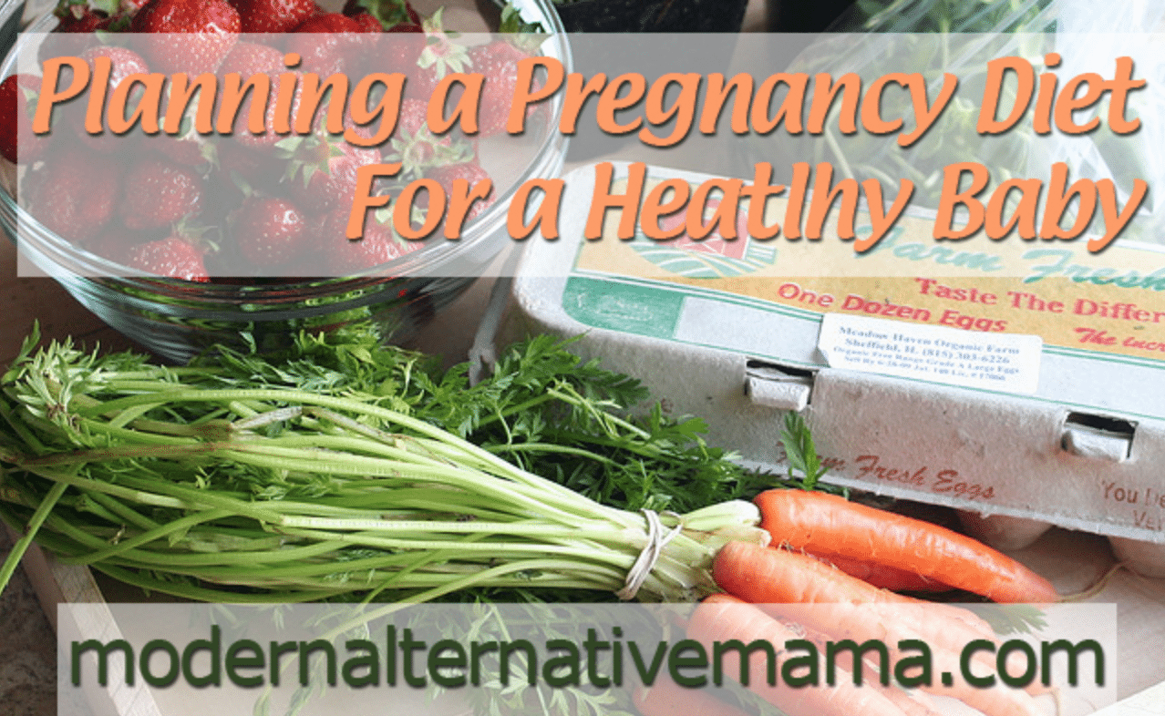 Planning a Pregnancy Diet For a Healthy Baby