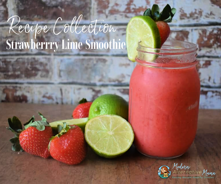 Recipe Collection: Strawberry-Lime Smoothie