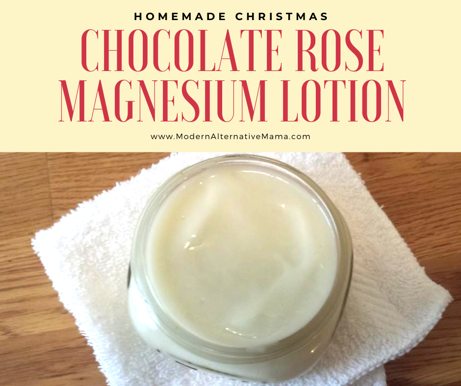 Chocolate Rose Magnesium Lotion