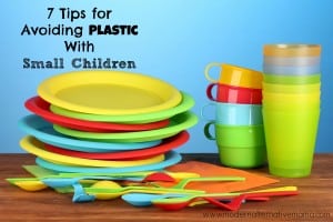 avoiding plastic with children