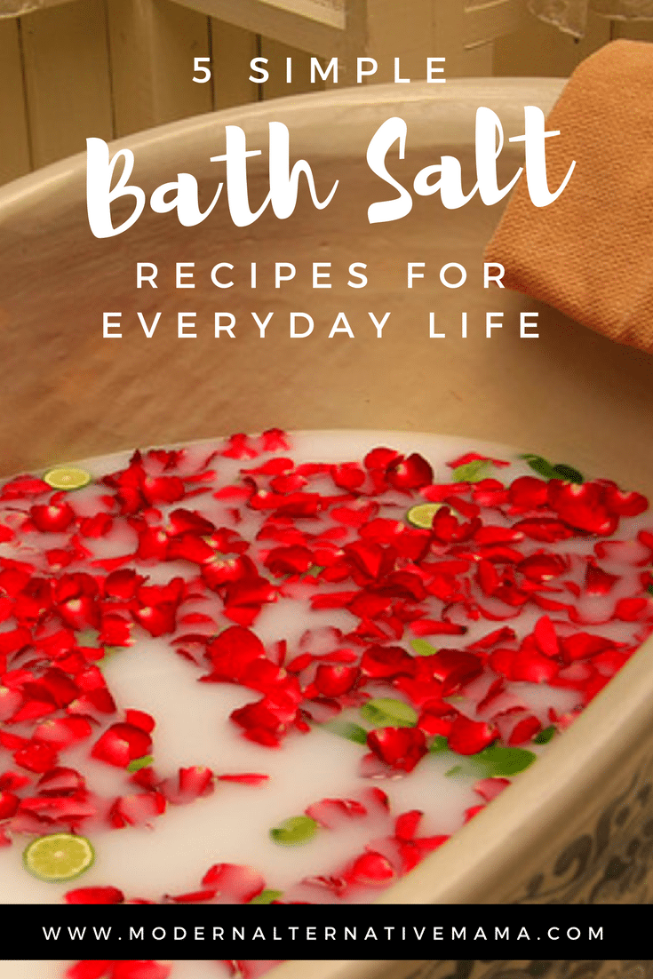 5 Simple Bath Salt Recipes for Everyday Life