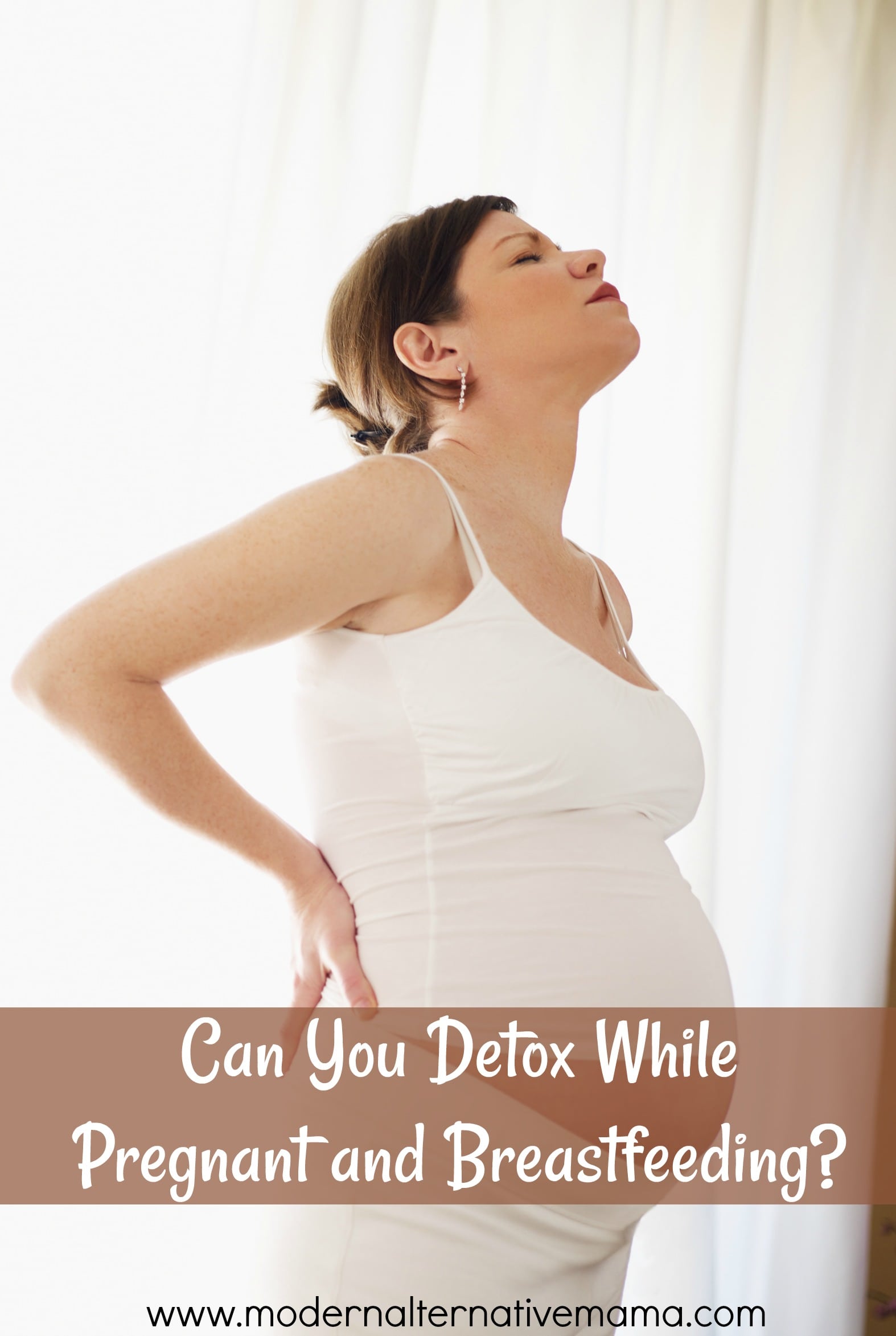 Can You Detox While Pregnant and Breastfeeding pinterest