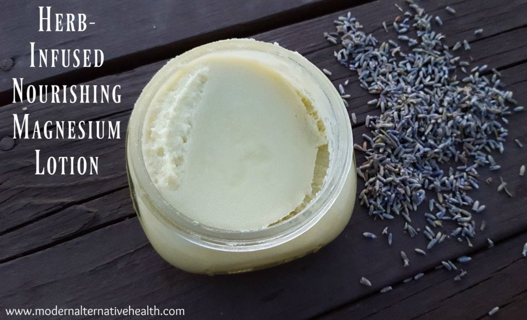 HerbInfused Nourishing Magnesium Lotion Recipe