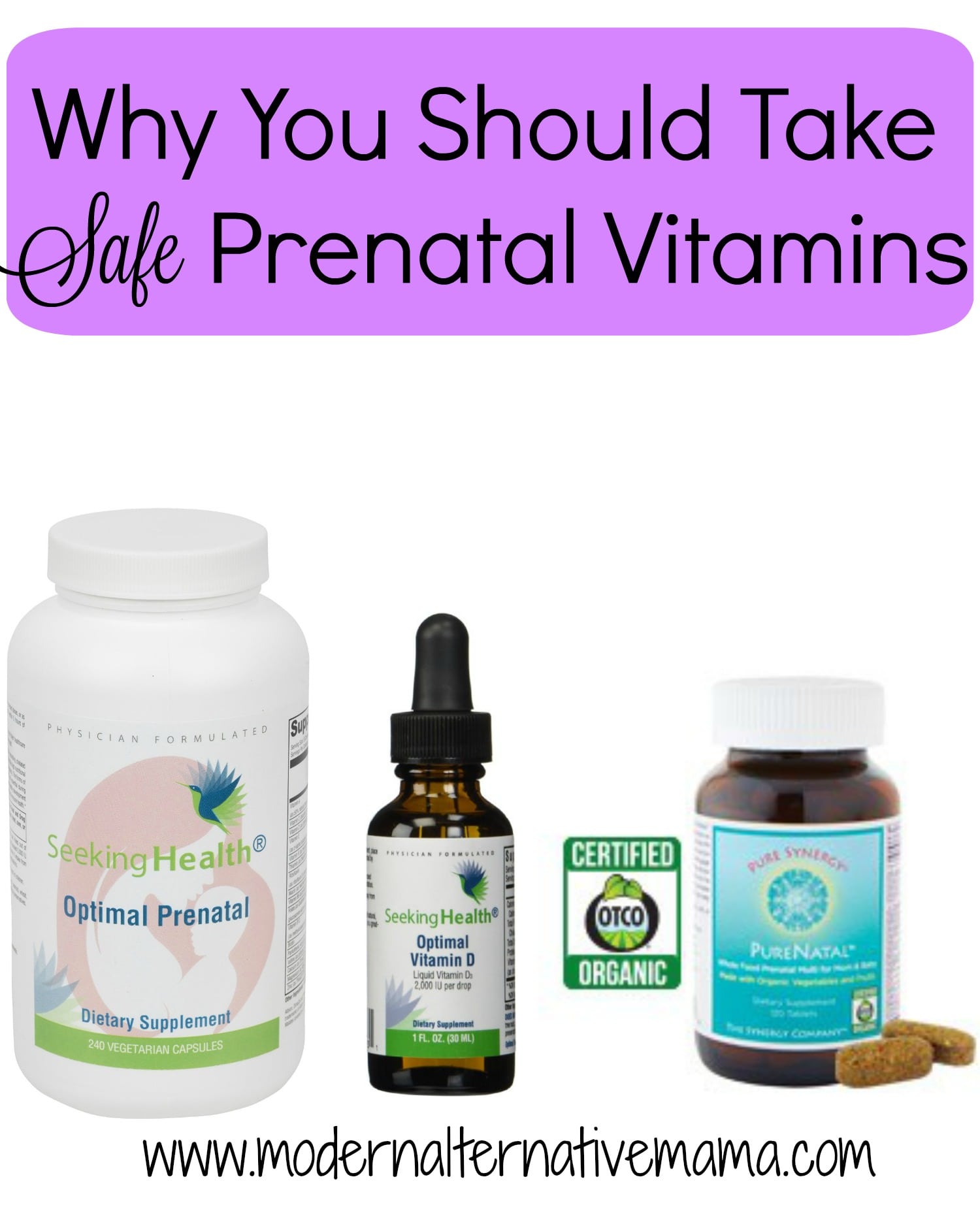 Why You Should Take Natural Prenatal Vitamins Modern Alternative Mama