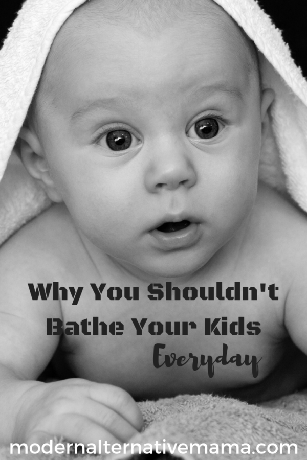 Why You Shouldn’t Bathe Your Kids (Every day)
