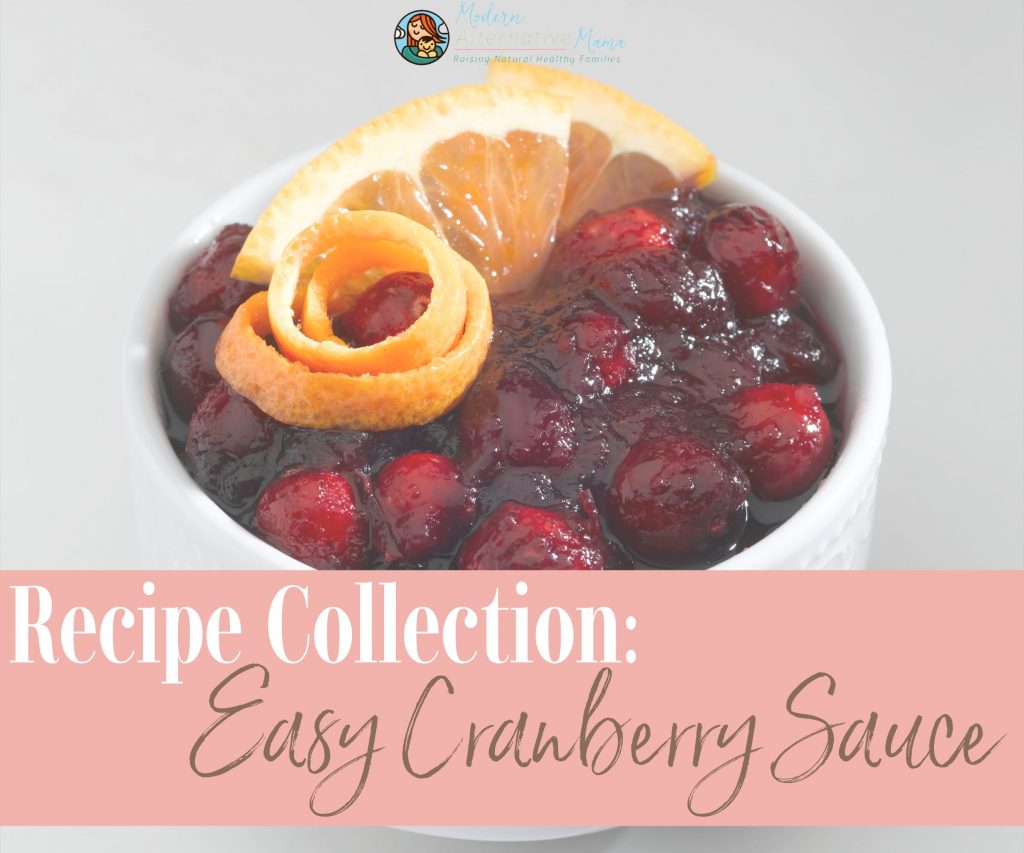 Recipe Collection: Easy Cranberry Sauce