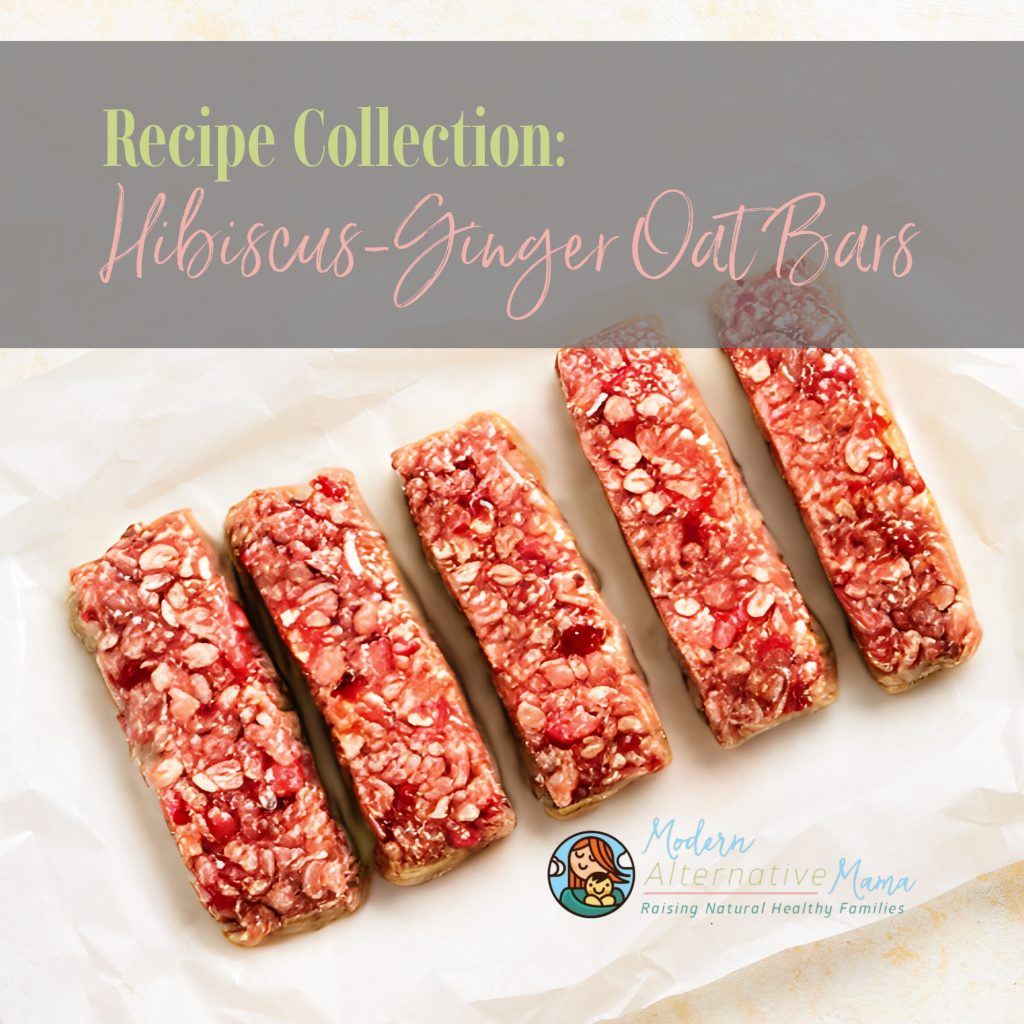 Recipe Collection: Hibiscus-Ginger Oat Bars